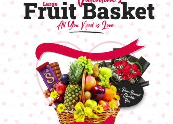 Valentine Fruit Basket – Large